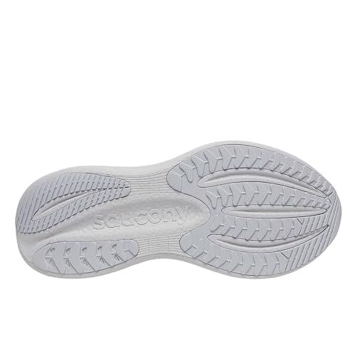 Saucony Men's Triumph 23 Sneaker, White/Cloud, 12
