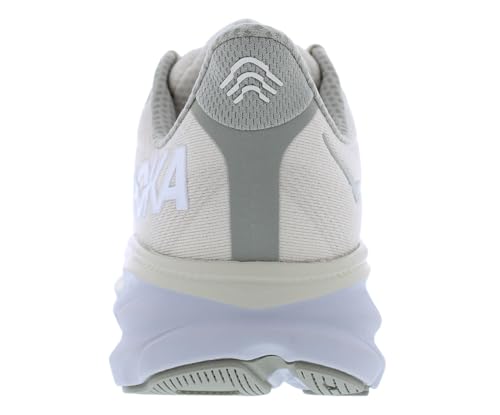 HOKA Clifton 9 Mens Shoes Size 11, Color: Oat Milk/Barley