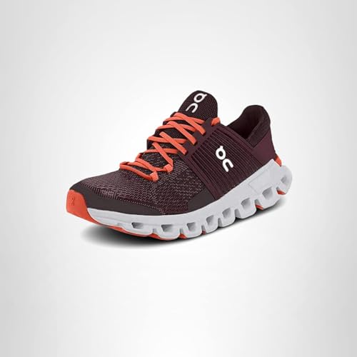 ON Running Womens Cloudswift Running Shoe (6.5, Plum/Dawn)
