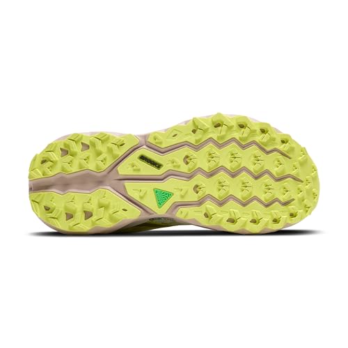 Brooks Women’s Cascadia 19 Mountain Trail Running Shoe - Coconut/Misty Blue/Ebony - 6.5 Medium