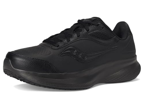 Saucony Men's Integrity Metro Sneaker, Black/Black/Black, 9.5