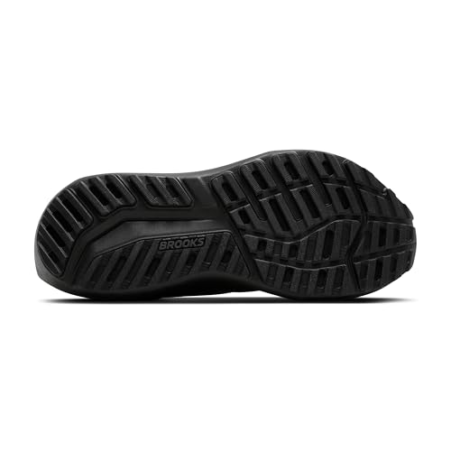 Brooks, Mens, Anthem 8, Black/Black/Ebony, 12, Wide