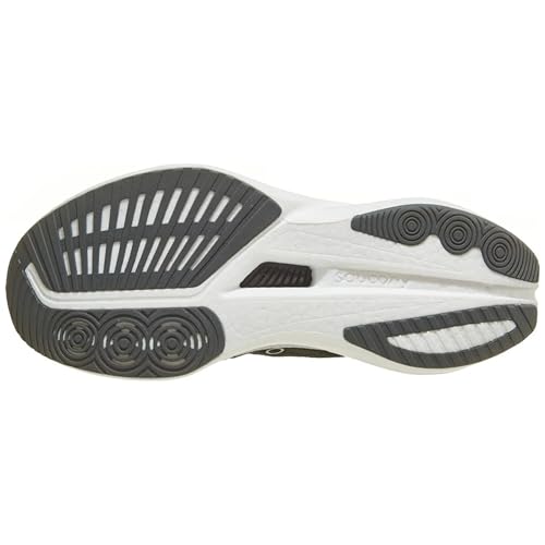 Saucony Men's Endorphin Speed 5 Sneaker, Black/White, 11.5