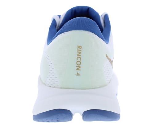 HOKA Rincon 4 Mens Shoes Size 10.5, Color: Frost/Gold - alternate view 4