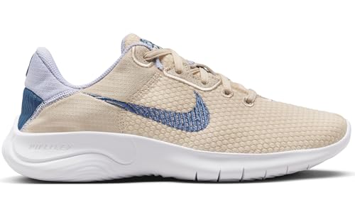 Nike Women's W Flex Experience Rn 11 Nn Trainers, Sanddrift Diffused Blue White, 3 UK (5.5 US)