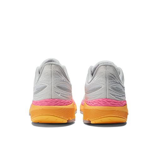 New Balance mens Fresh Foam X 860 V12 Running Shoe, White/Vibrant Orange/Vibrant Pink, 5.5 US