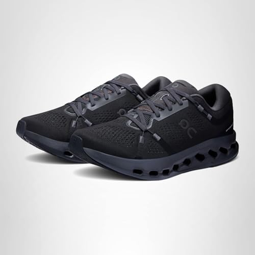On Mens, Cloudsurfer 2 Black/Black 9.5 Medium