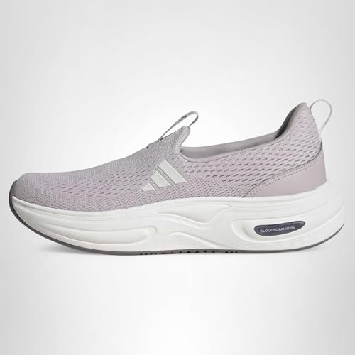 adidas Women's Cloudfoam Cuxxion - Lounge, Ice Purple/White/Taupe Oxide, 8