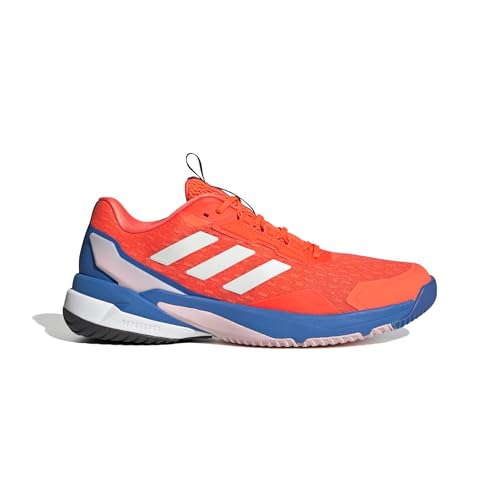 adidas Men's Crazyflight 6, Bright Royal/Zero Metallic/Team Solar Orange, 9.5