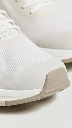 On Women's Cloudnova Form 2 Sneakers, Ivory/Desert, 8.5 Medium US