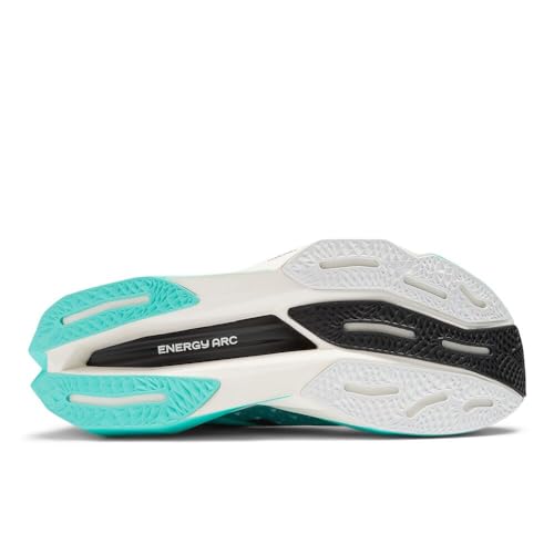 New Balance Men's FuelCell SuperComp Elite V4 Running Shoe, Cyber Jade/White/Black, 7 M