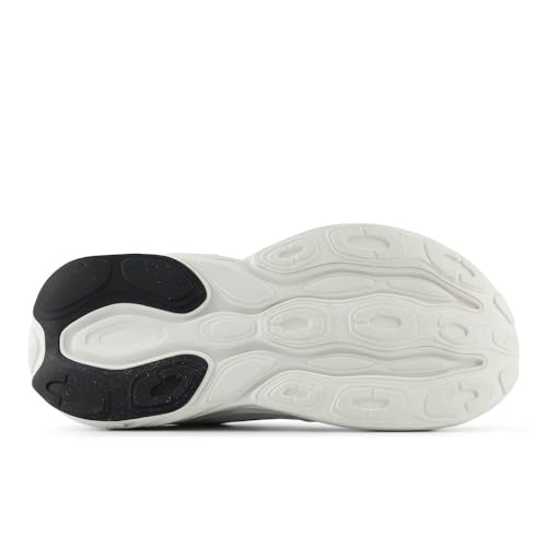 New Balance Men's Fresh Foam X More V5 Running Shoe, White/Reflection/Silver Metallic, 12 M