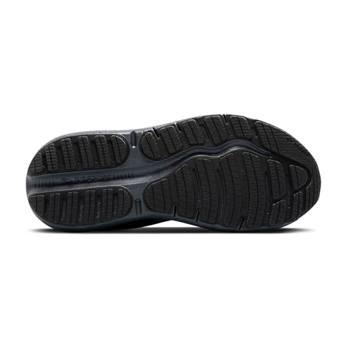 Brooks Men’s Ghost Max 2 Neutral Running & Walking Shoe - Ebony/Cockatoo/Blue Sapphire - 10 Medium