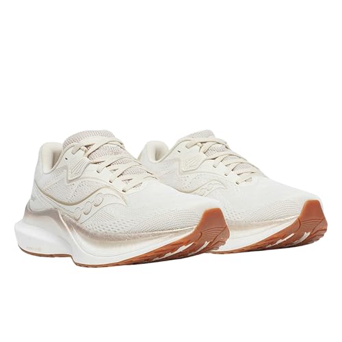 Saucony Women's Tempus 2 Sneaker, Almond, 7
