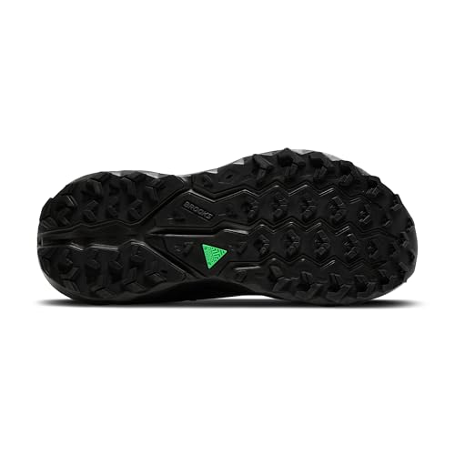 Brooks Men’s Cascadia 19 Mountain Trail Running Shoe - Black/Black/Ebony - 9 Medium