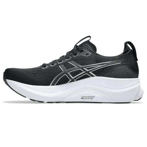ASICS Men's Gel-Kayano 32 Running Shoes, 11, Black/White