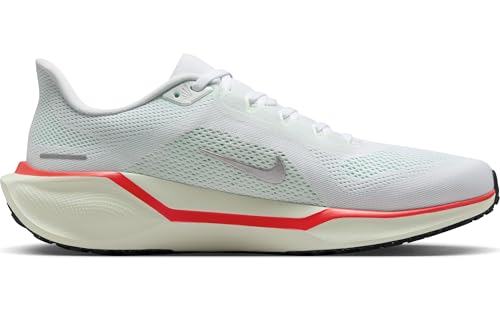 Men's Pegasus 41 (115 - White/Metallic Silver-Barely Green)