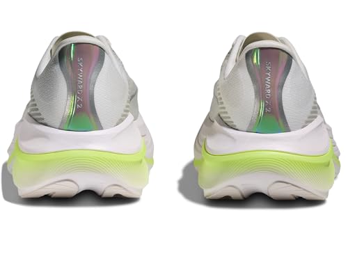 Hoka Women's Skyward X 2 Sneaker, White/Neon Yuzu, 9.5 - alternate view 7