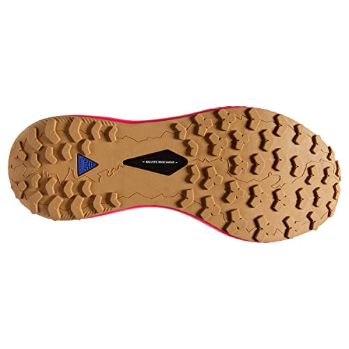 Brooks Catamount Women's Trail Running Shoe - Deep Cobalt/Diva Pink/Oyster Mushroom - 12
