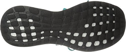 Adidas Performance Women's Pure Boost X Running Shoe,Black/Shock Green/Black,8.5 M US