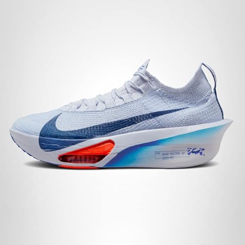 Nike Alphafly 3 Men's Road Racing Shoes (FD8311-001, Football Grey/Ghost/Persian Violet/Blue Void) Size 8