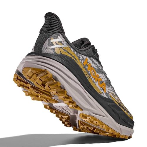 Hoka Men's Stinson 7 Black/Cement 11 Medium - alternate view 8