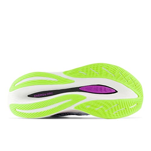 New Balance Women's FuelCell SuperComp Trainer V2 Running Shoe, Ice Blue/Neon Dragonfly, 5 M