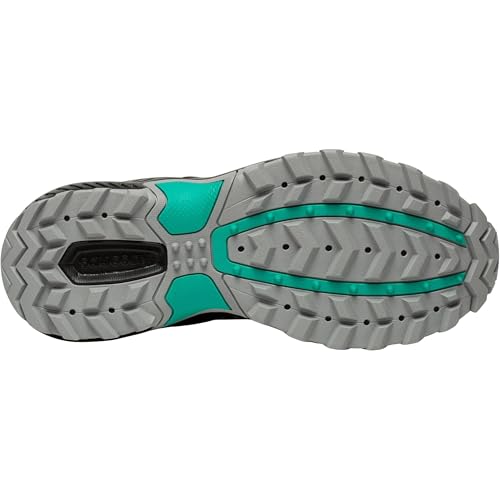 Saucony Women's Excursion TR15 GTX Sneaker, Black/Jade, 9