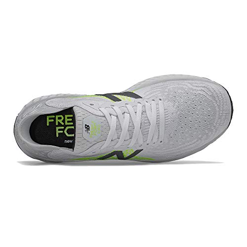 New Balance Women's Fresh Foam 1080 V10 Running Shoe, Light Aluminum/White/Lime Glo, 10 W US