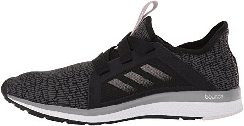 adidas Performance Women's Edge Lux Running Shoe, Black/Vapour Grey Metallic/Orchid Tint, 10.5 M US