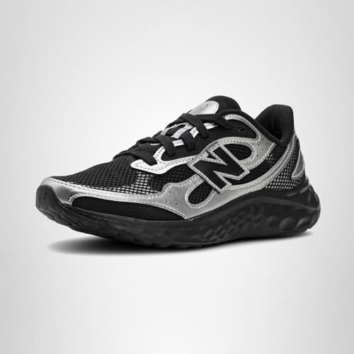 New Balance Women's Fresh Foam Arishi V4 Tiralux Running Shoe, Black, 9.5