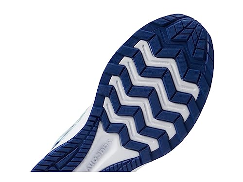 Saucony Women's Cohesion 16 Sneaker, Mist/Indigo, 8.5