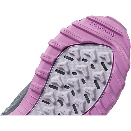 Saucony Women's Aura Tr Sneaker, Fossil/Grape, 11