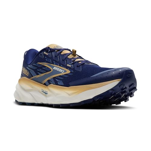 Brooks Men's Cascadia 19 Trainers, Beacon Blue Starfish Coconut, 10.5 US