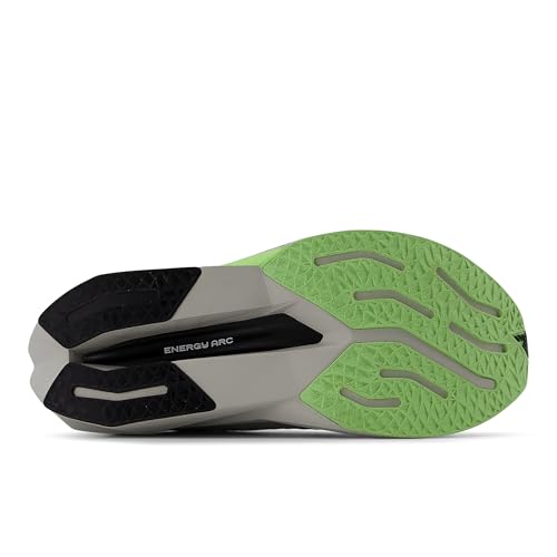 New Balance Men's FuelCell SuperComp Trainer V3 Running Shoe, Grey Matter/Mint Flash/Silver Metallic, 10 M