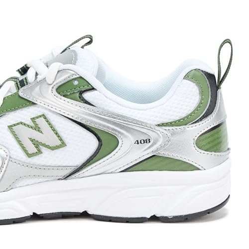 Unisex New Balance -Adult 408 Shoes in NB 103 White/Silver Metallic alternate view 4