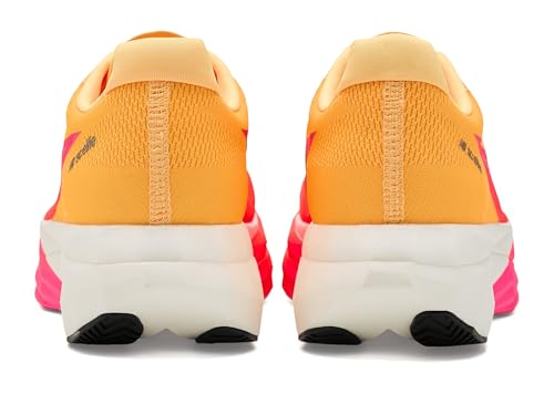 New Balance Womens FuelCell SuperComp Elite v5 Tangerine Heat/White Peach 10 Medium