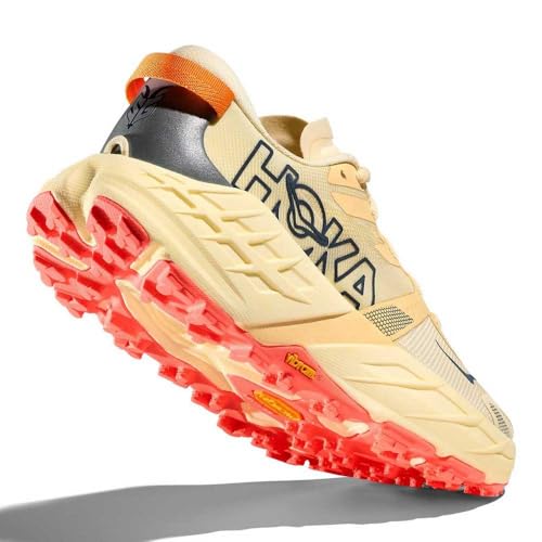 Hoka Women's Speedgoat 7 Vintage Yellow/Neon Flame 7 Medium