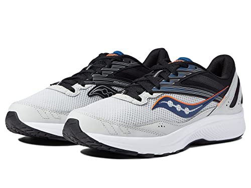 Saucony Men's Cohesion 15 Running Shoe, Fog/Space, 11