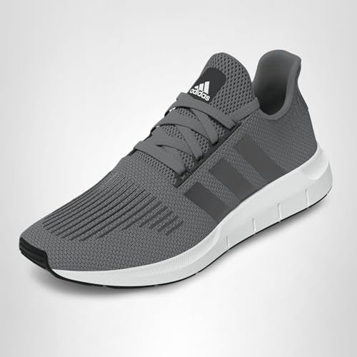 adidas Men's Swift Run 1.0, Grey/Grey/White, 8