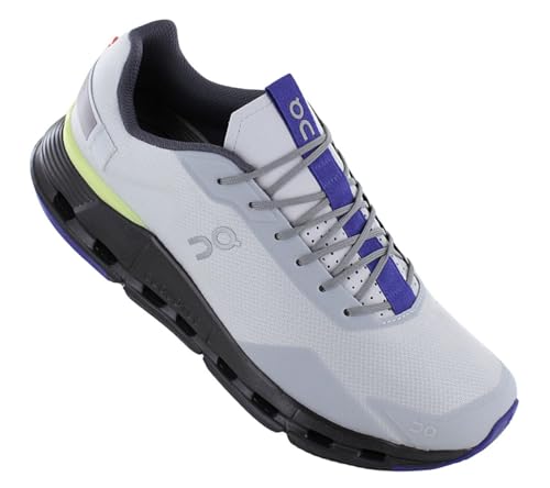 On Men's Cloudnova Form Sneakers, Glacier | Zest, Blue, 11.5 Medium US