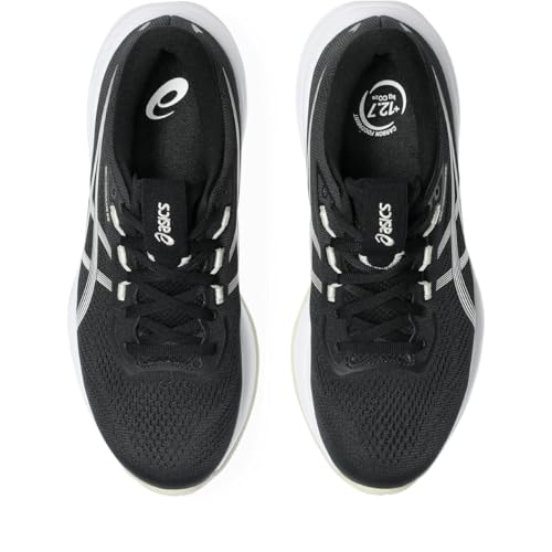 ASICS Women's Gel-Cumulus 28 Trainers, Black White, 9 US
