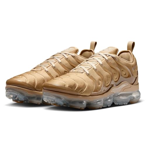 Nike Air Vapormax Plus Men's Shoes (IB4008-297, Parachute Beige/Black/White/Desert Khaki) Size 9