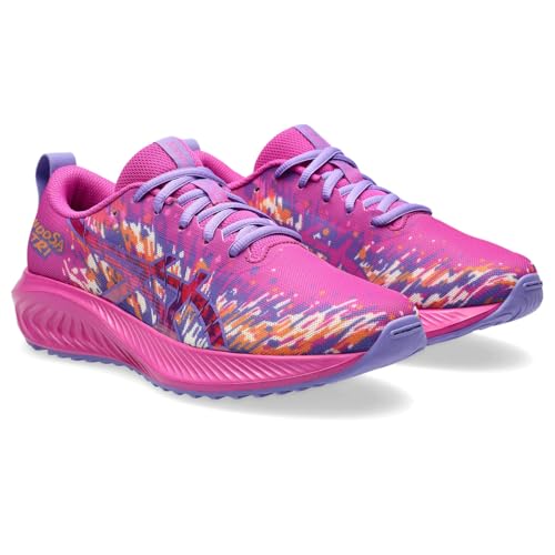 ASICS Boy's Gel-Noosa Tri 16 GS Trainers, Digital Sakura Amethyst, 3.5