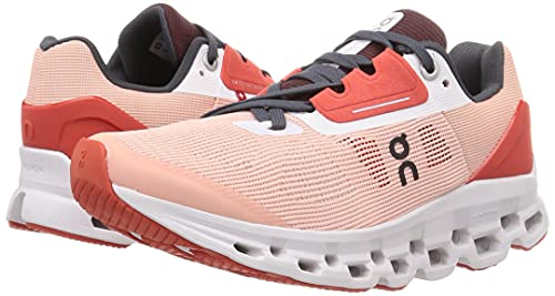 ON Running Cloudstratus Sneaker, 37, Red