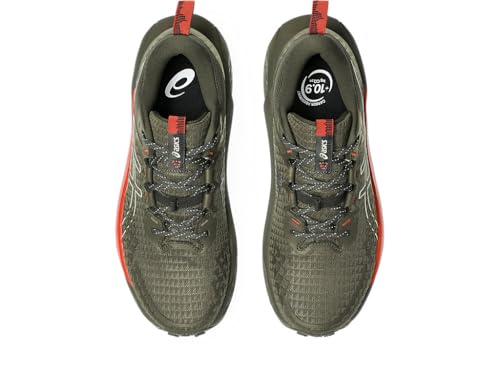 ASICS Men's Gel-Trabuco 13Sneaker, Brown Stone Wheat Yellow, 7 US
