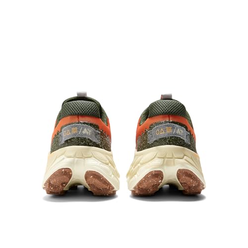 New Balance Men's Fresh Foam X More Trail V3 Running Shoe, Cayenne/Kombu, 9