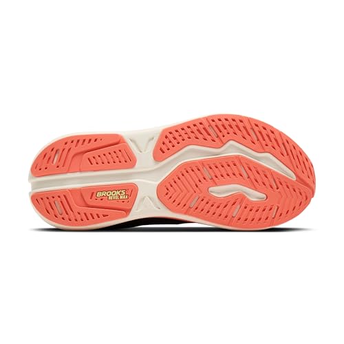 Brooks Women’s Revel Max Neutral Running & Walking Shoe - Indigo/Pastel/Quince - 7.5 Medium