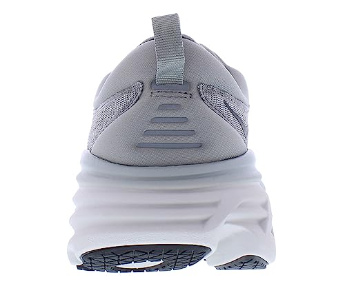 HOKA ONE ONE Bondi 8 Mens Shoes Size 12, Color: Sharkskin/Harbor Mist - alternate view 5