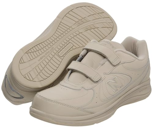 New Balance Men's 577 V1 Hook and Loop Shoe, Bone, 11 Wide
